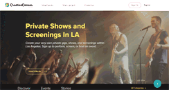 Desktop Screenshot of creativecanvas.com