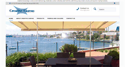 Desktop Screenshot of creativecanvas.com.au